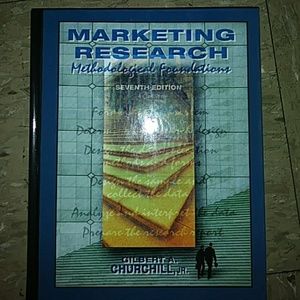Marketing Research Methodological Foundations 7th